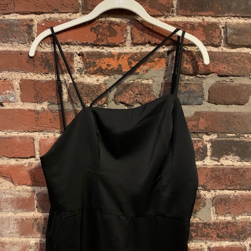 NWT Shop Fletch Isla Black Asymmetric Jumpsuit